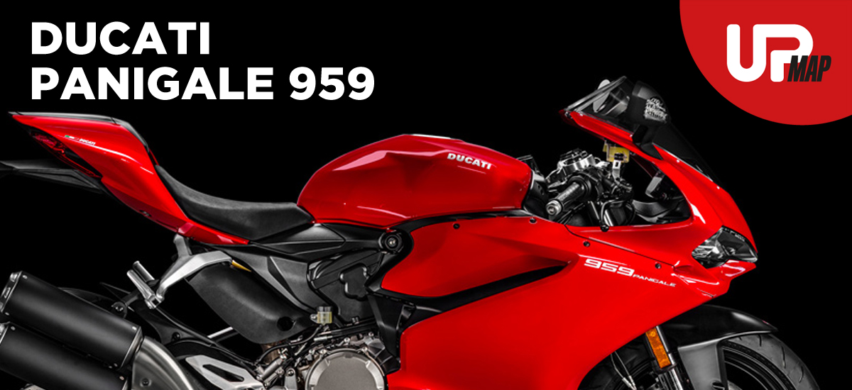 UpMap T800 Maps dedicated to Ducati Panigale 959